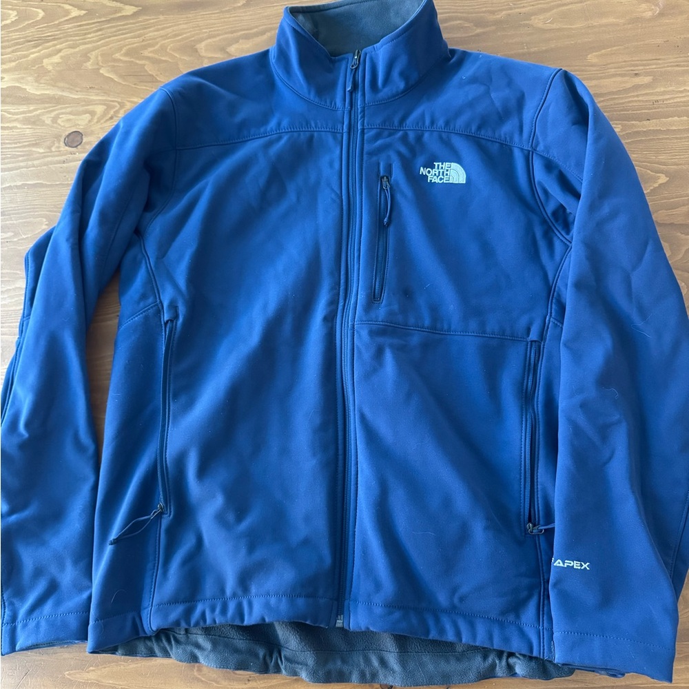 The North Face Men's Apex Blue Performance Jacket- men’s Large